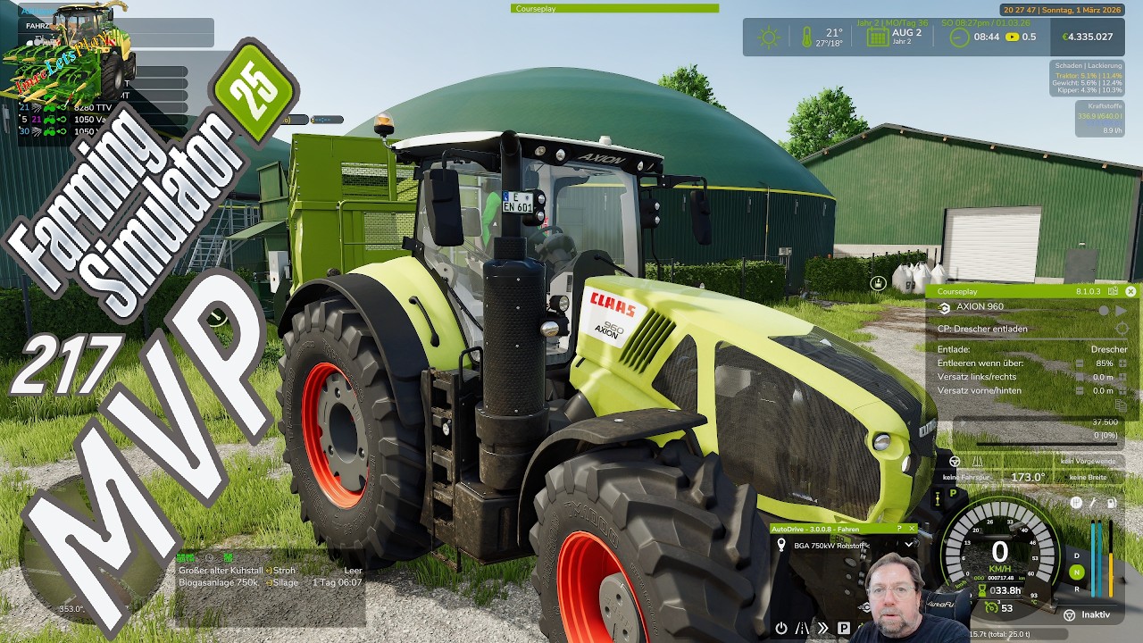 LS 25 MVP 4 Fach # 217 Meine BGA bekommt Silage.