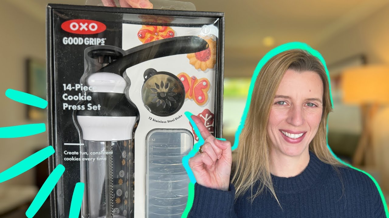 Must-Have OXO Good Grips Cookie Press: Perfect Cookies Every Time!