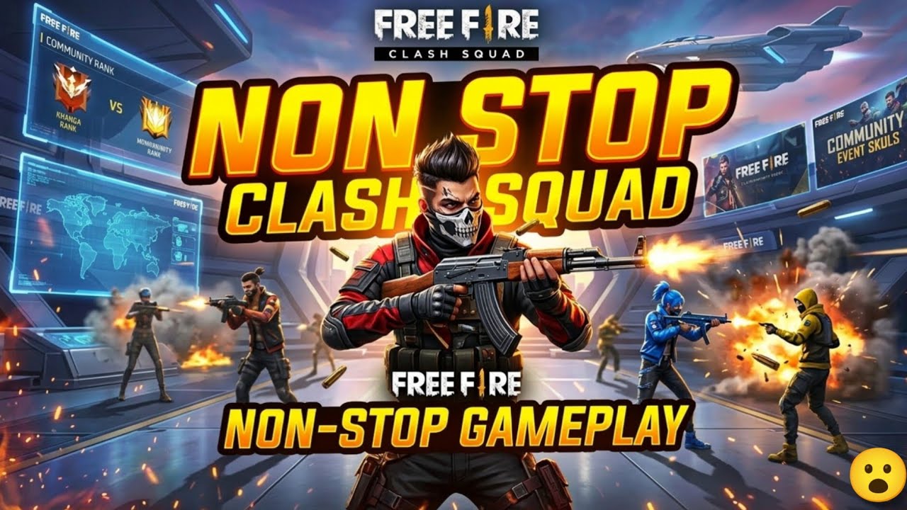 Clash Squad Non-Stop Rush Gameplay⚡