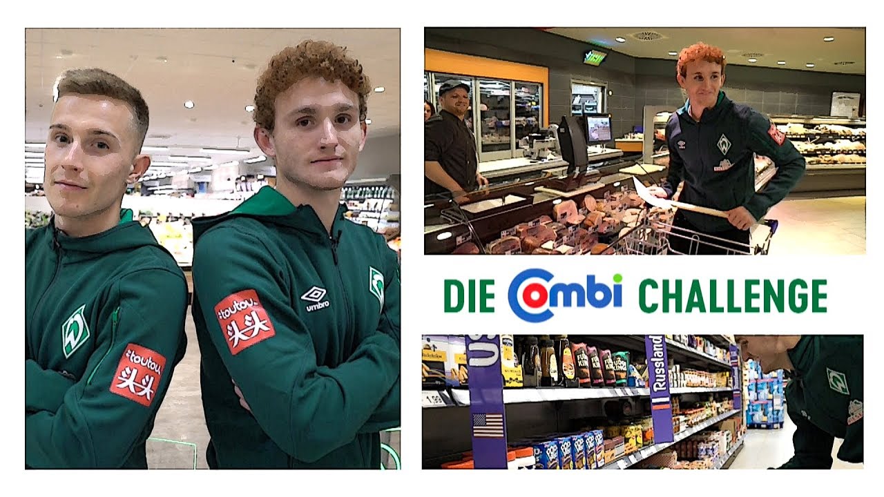 Shopping Challenge mit Johannes Eggestein & Josh Sargent | Werder Bremen & Combi