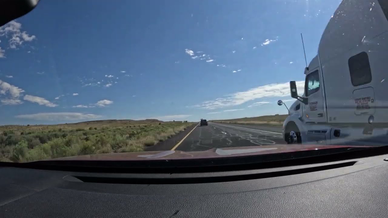 Timelapse drive from Flagstaff to Albuquerque