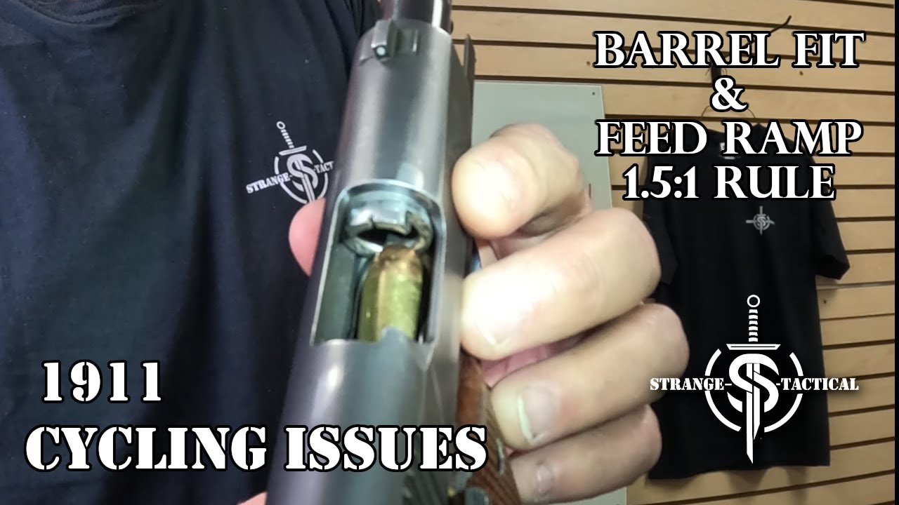 Проблемы, связанные с велоспортом в 1911 году - Проблема соединения ствола с подающей рампой