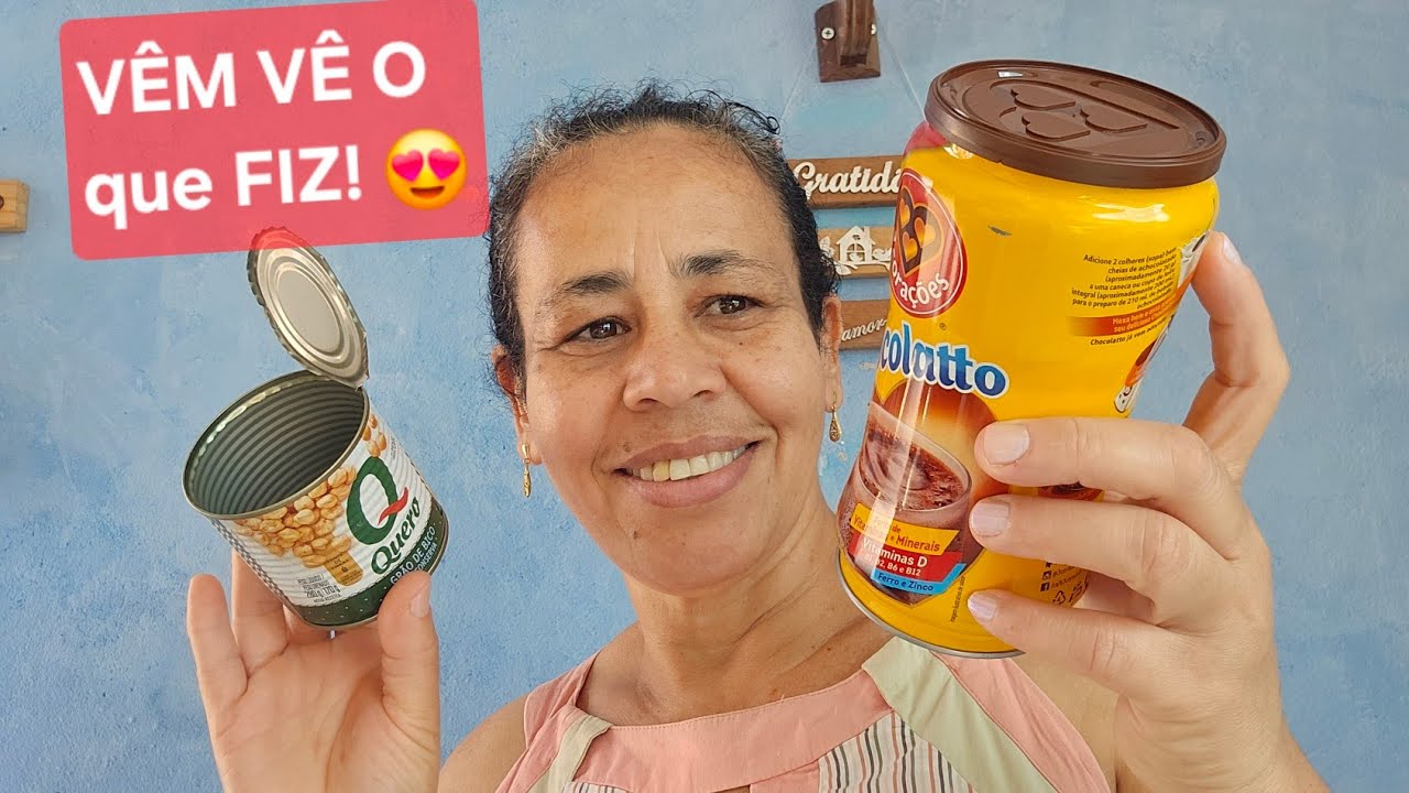 VEM V&Ecirc; O QUE FIZ! LATAS N&Atilde;O JOGUE FORA!     Ideias Fa&ccedil;a Voc&ecirc; Mesmo 