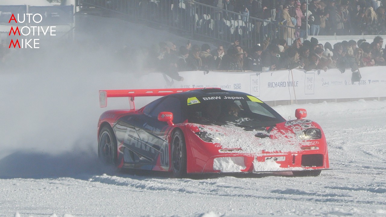 $20M McLaren F1 GTR driving on a frozen lake! - The ICE 2026