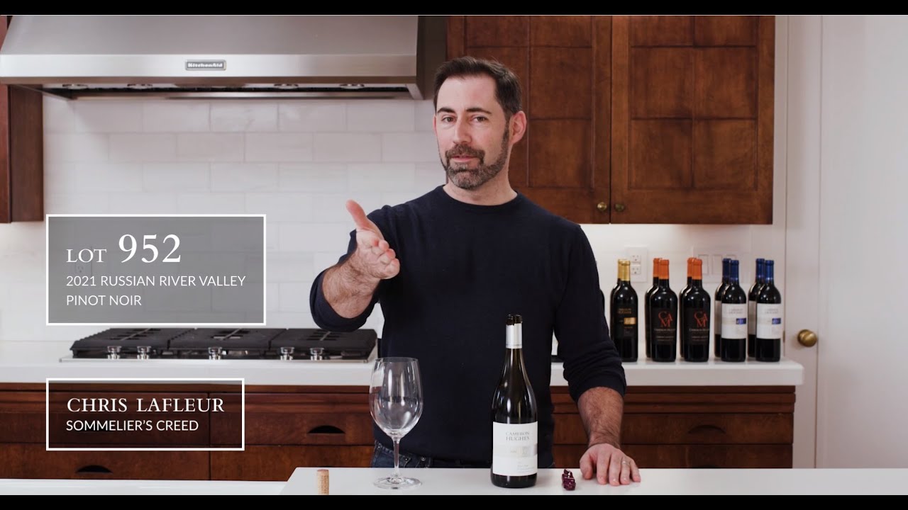 Wine Tasting: Lot 952 2021 Russian River Valley Pinot Noir 🍷