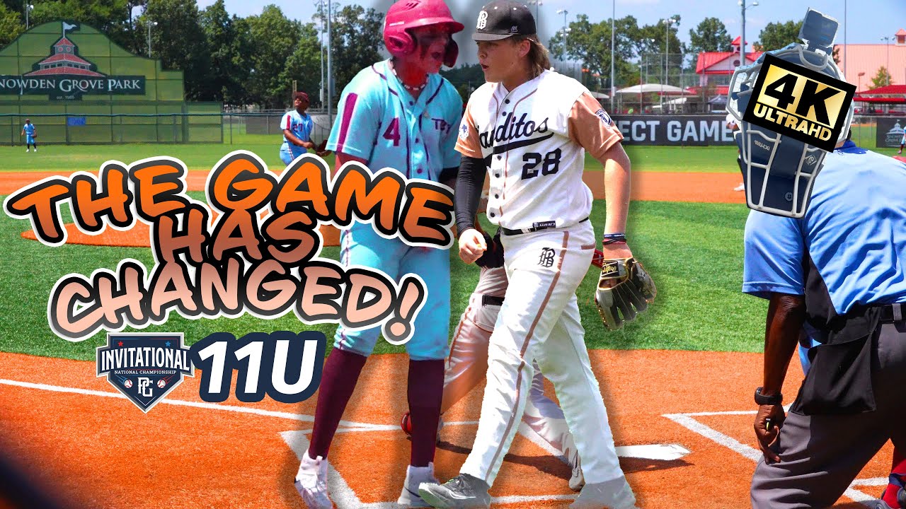 11U PLAYER HITS 300ft BOMB to LEFT FIELD at PG INVITATIONAL