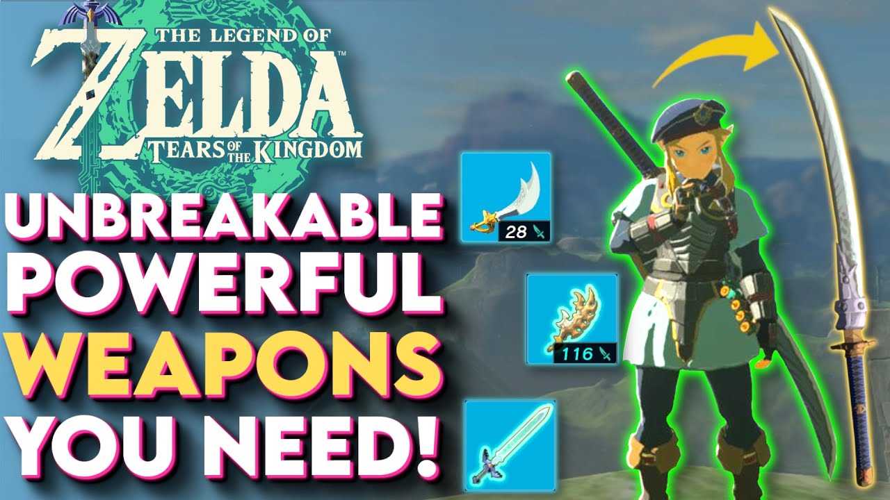 Неуязвимое и мощное ОРУЖИЕ Zelda Tears Of The Kingdom! (Советы и подсказки Zelda TOTK)