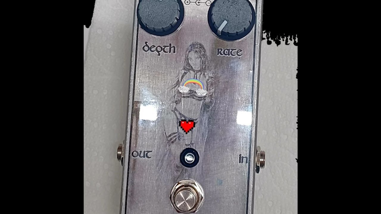 Pedal Demo - BYOC Brown Face Harmonic Tremolo Clone