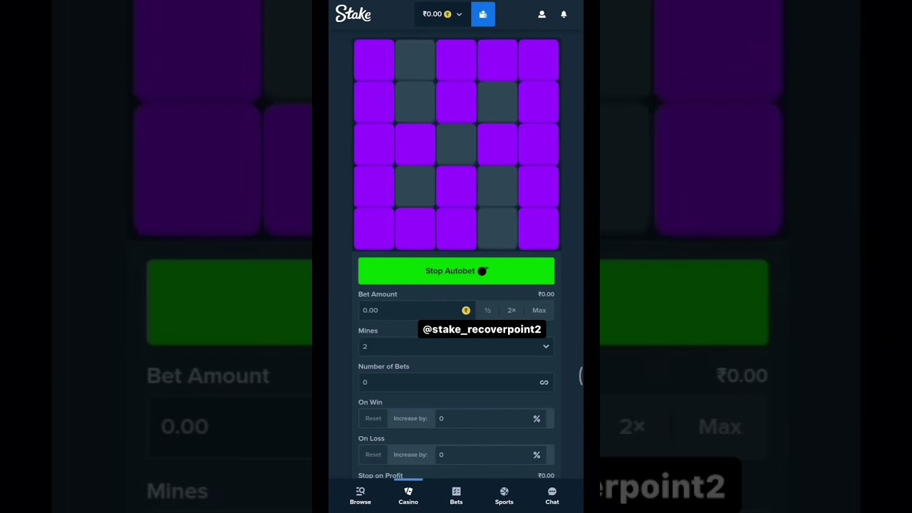 Stake high Profit game play 