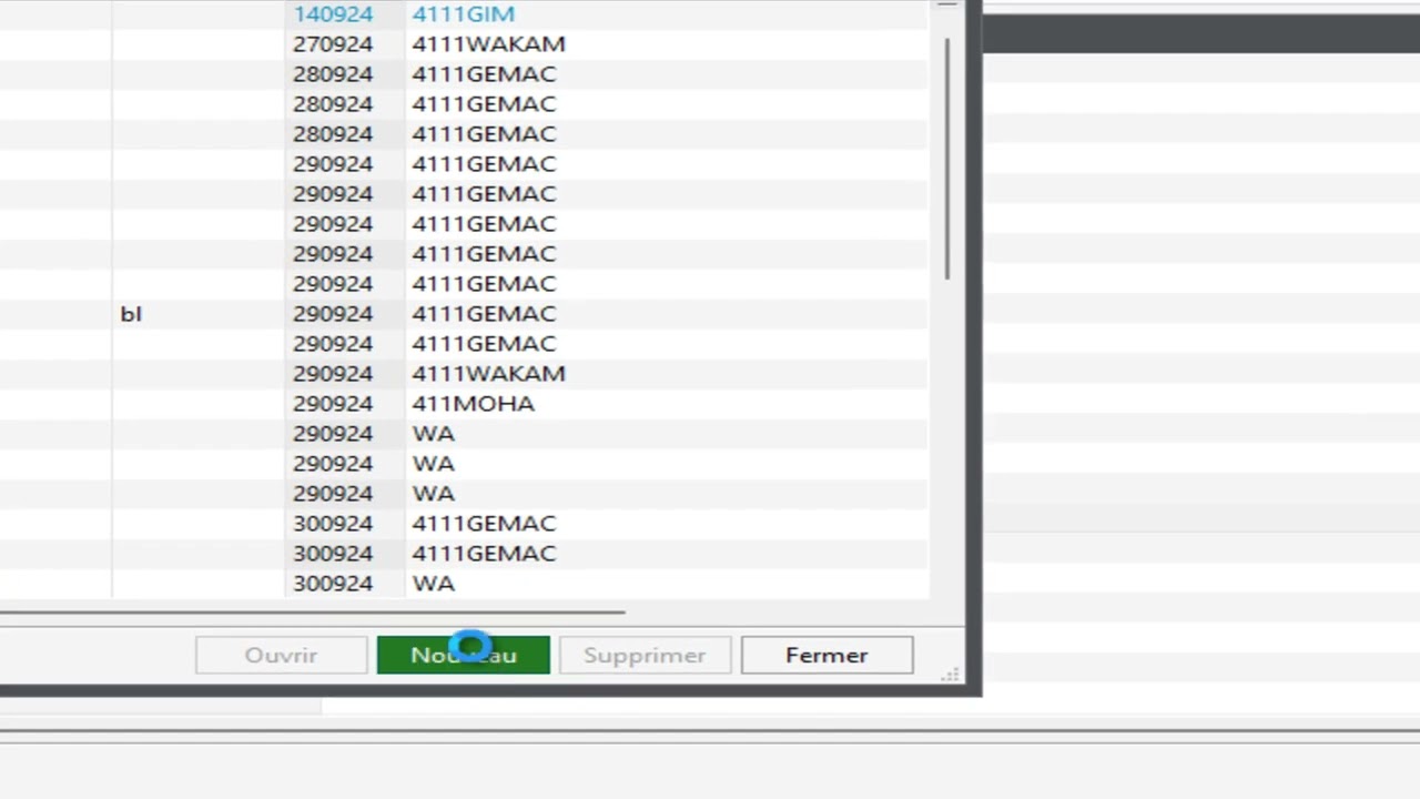 Sage 100 Gestion commerciale i7, saisie par lot, par numéro de saisie