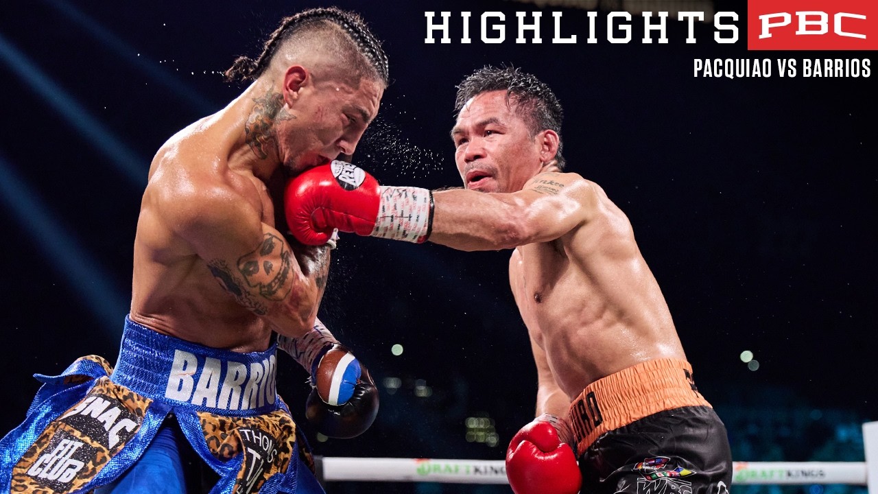 Пакьяо против Барриоса: основные моменты: 19 июля 2025 г. | PBC PPV на Prime Video