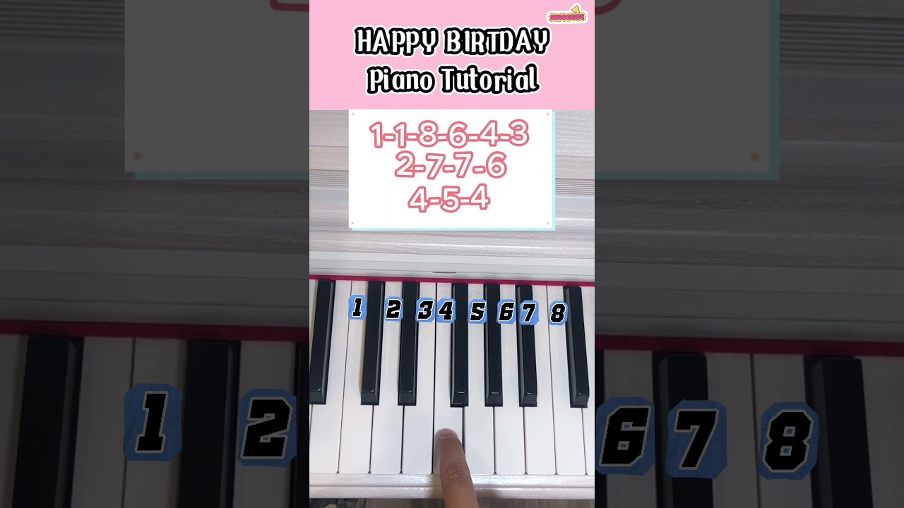 Happy Birthday | Piano Tutorial Easy | Alala 