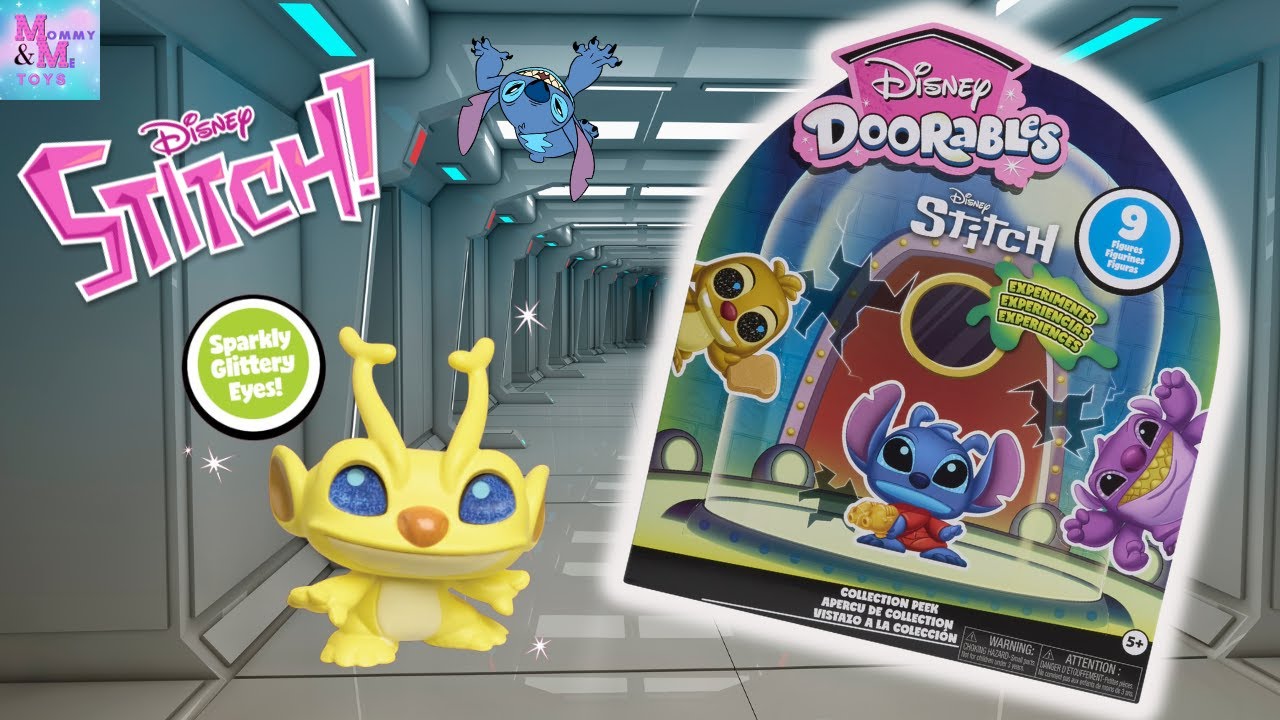 Распаковка коллекции Disney Doorables Stitch Experiments | Первый взгляд!