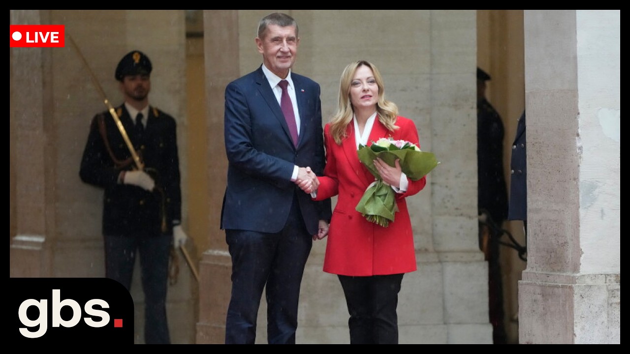 LIVE: Czech PM Babis Hosts Italy&rsquo;s Meloni in Prague for Key EU Talks | AC13