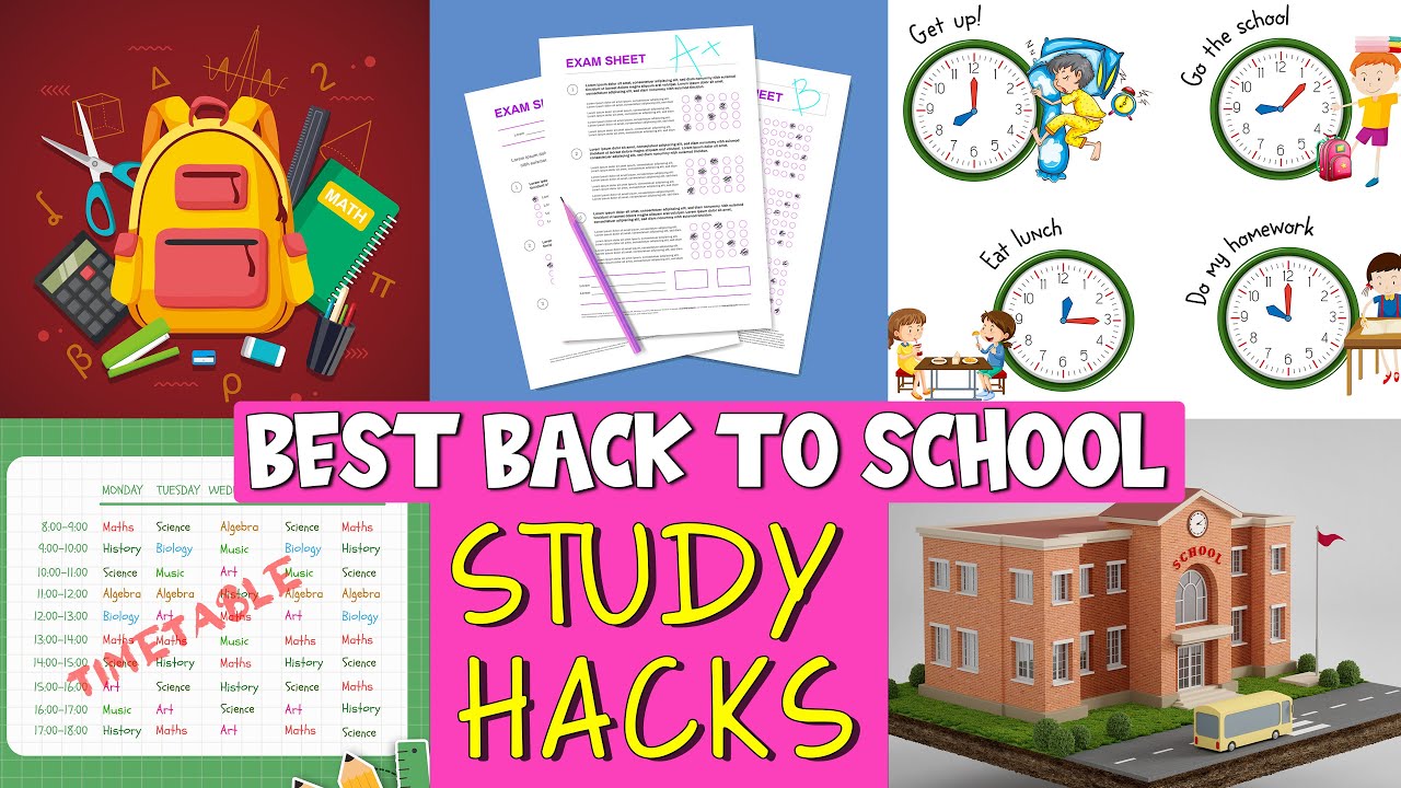 BACK TO SCHOOL Study Hacks|Right way to start  the new session