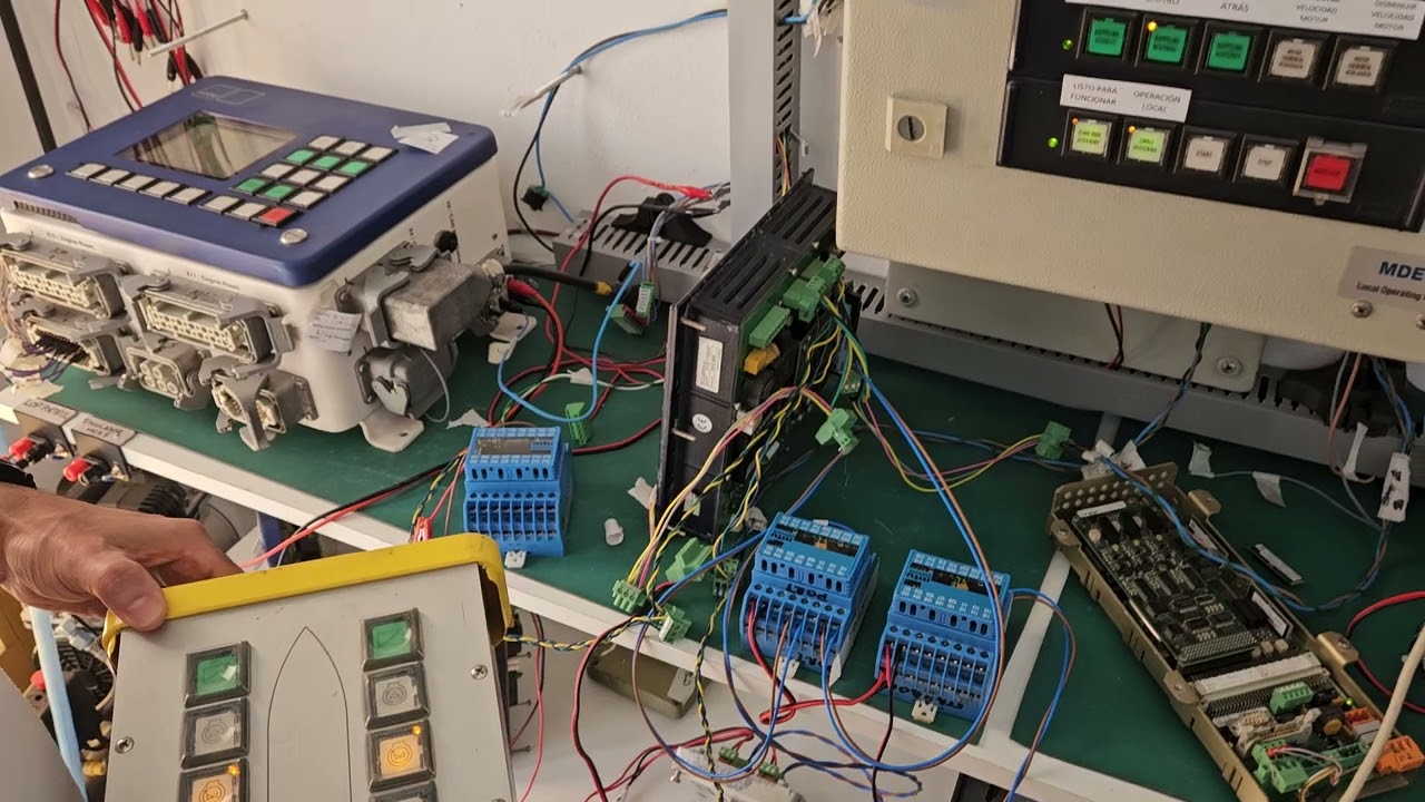 MTU electronic system. MCS-5 RCS-5 PCS-5. ROS3 + PIM test and repair.