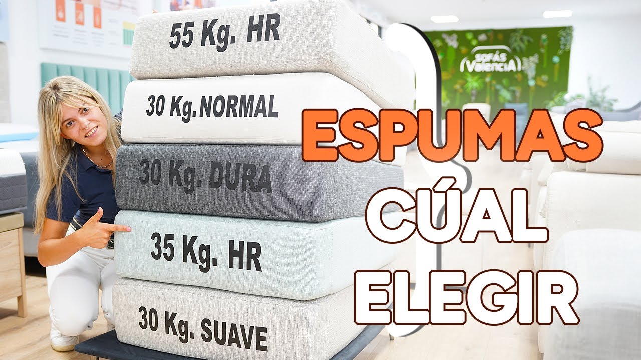 ☁️  Gu&iacute;a COMPLETA sobre ESPUMAS de SOF&Aacute;S 🤔