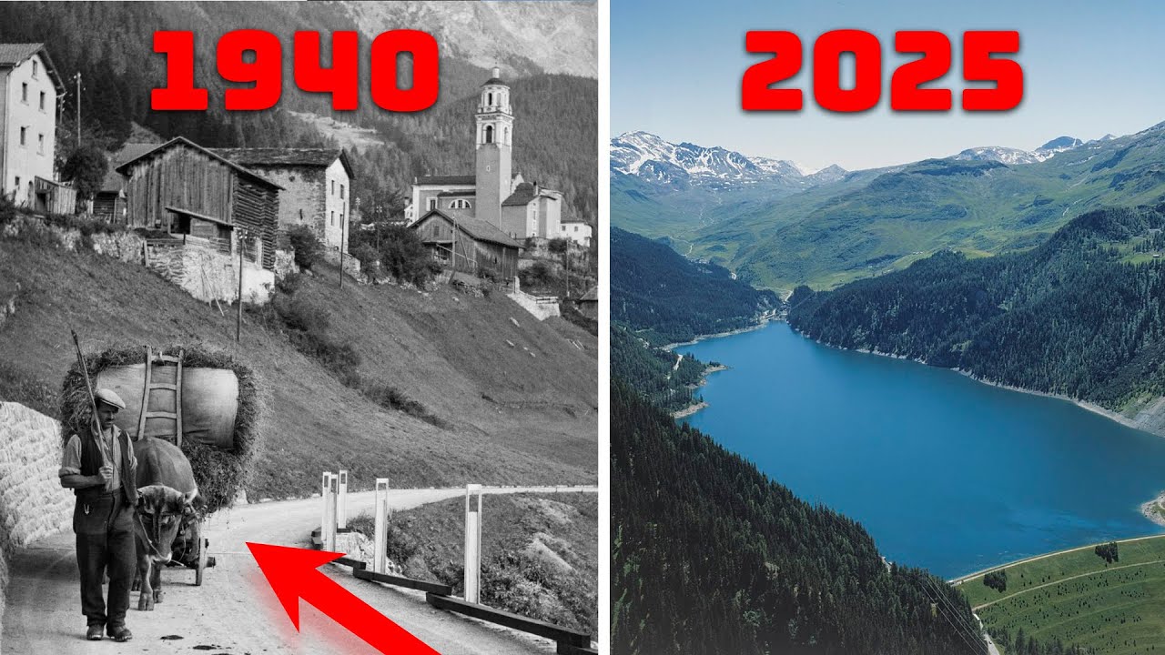 Das versunkene Dorf der Schweiz &ndash; Unter diesem See liegt eine verlorene Welt