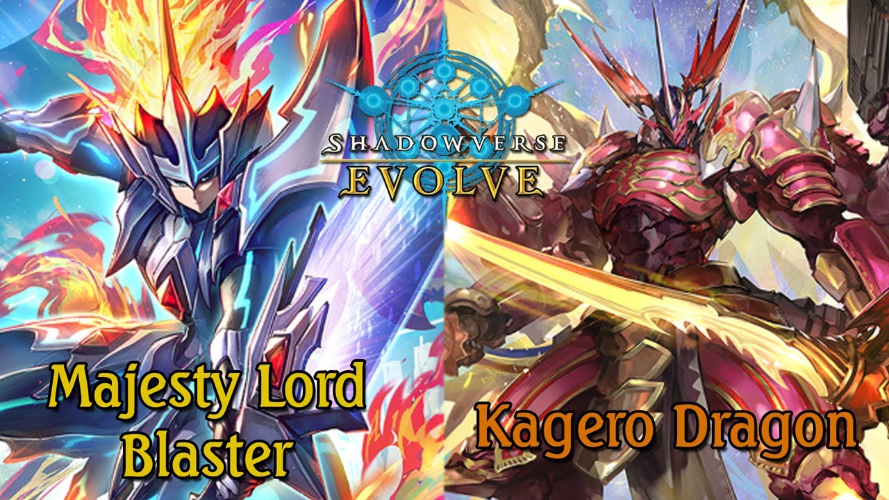 Shadowverse Evolve Locals Round 2: Majesty Lord Blaster vs Kagero Dragon