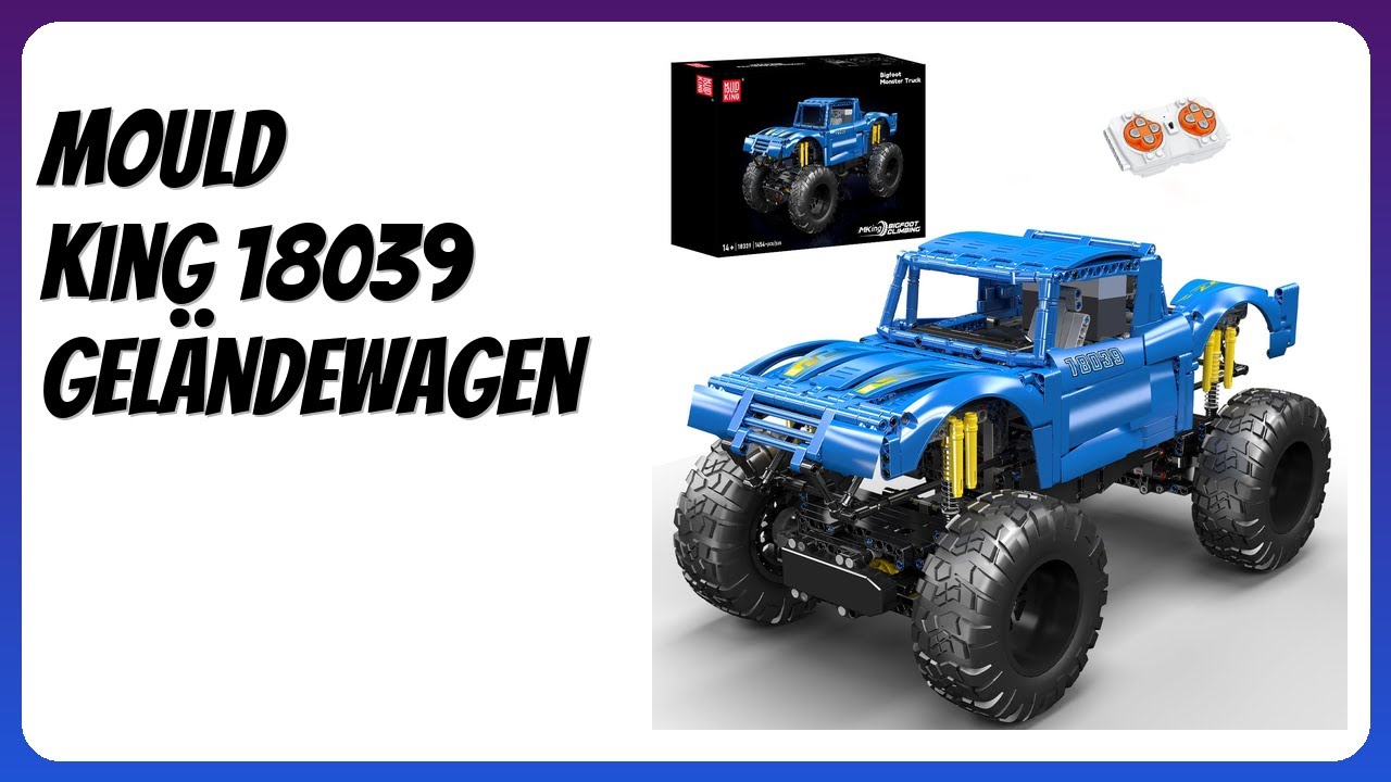 BEWERTUNG (2025): Mould King 18039 Geländewagen. WESENTLICHE Einzelheiten