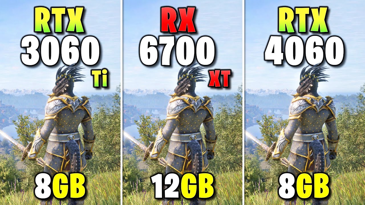 RX 6700 XT vs RTX 4060 vs 3060 Ti – Best Value GPU? (1080p & 1440p Gaming Test)