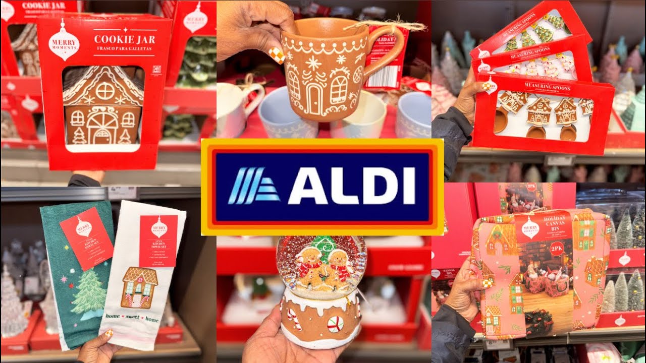 ALDI GINGERBREAD DAY! | ALDI CHRISTMAS 2025 🎄 | ALDI FINDS THIS WEEK 10/22