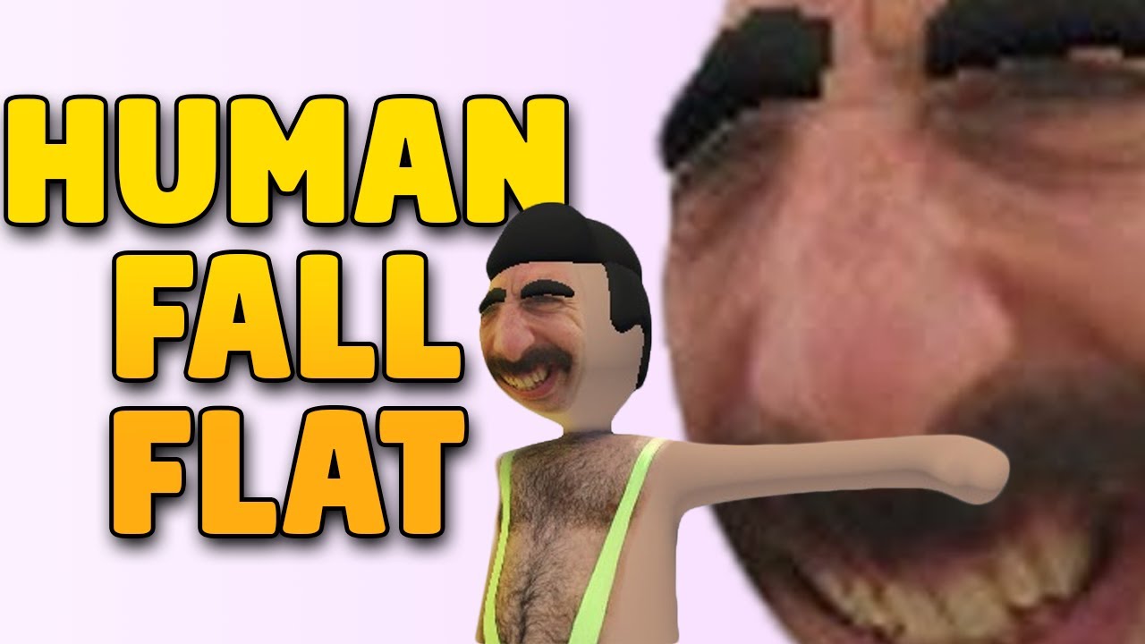 😂NO LAUGH CHALLENGE😂 | HUMAN FALL FLAT