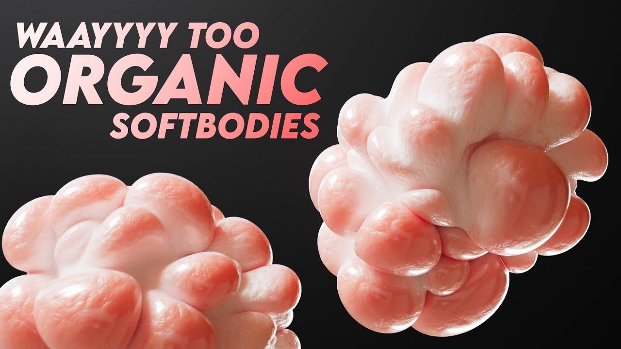 Way Too Organic Softbody Slime Tutorial with Cinema 4D 2023.2