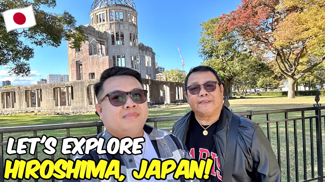 Exploring HIROSHIMA! (Peace Memorial Park) + Hotel Room Tour! 🇯🇵🍁🍂 | Jm Banquicio