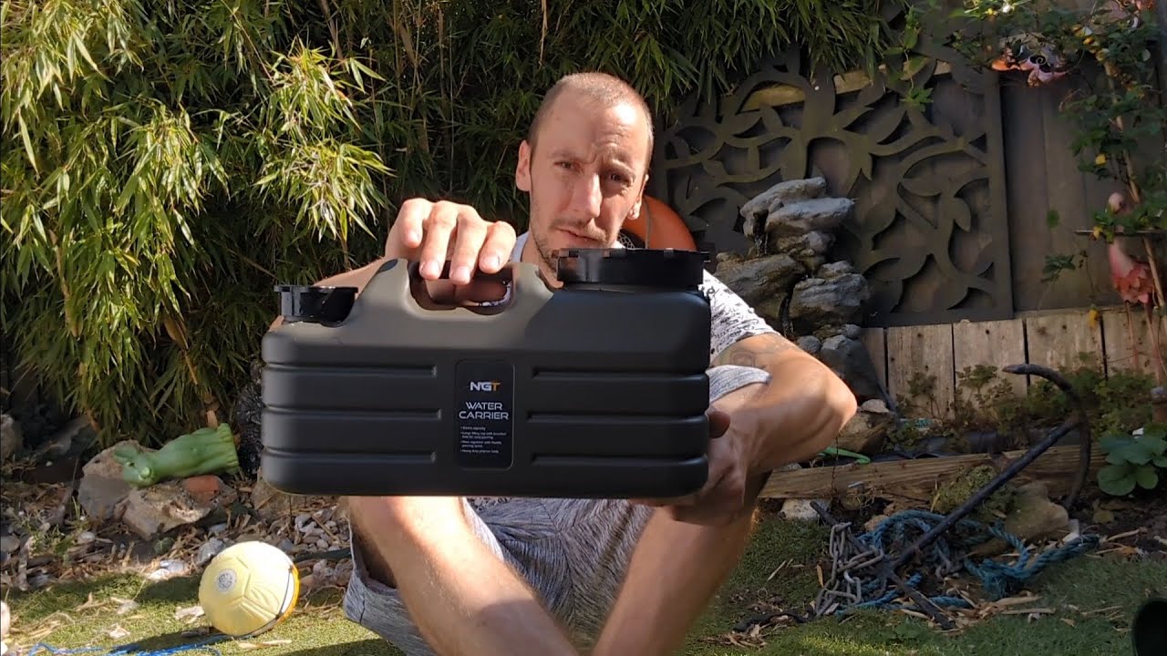 NGT 5 Litre water carrier review fishing camping