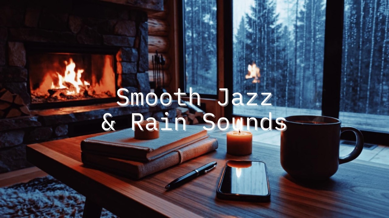 Rainy Night Jazz 🌧️ Smooth Jazz & Rain Sounds for Deep Sleep, Insomnia