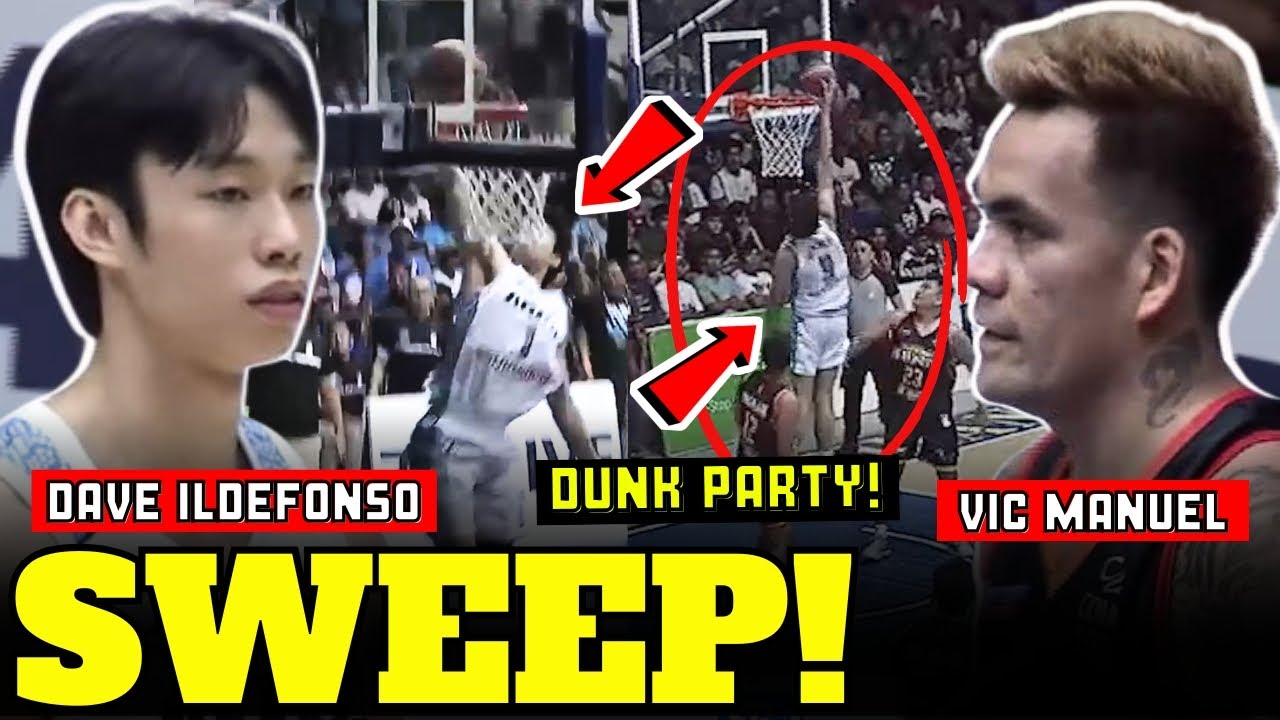 DAVE ILDEFONSO SHOW! FINALS NA! NA-SWEEP NG ABRA ANG PANGASINAN AT SILA VIC MANUEL!