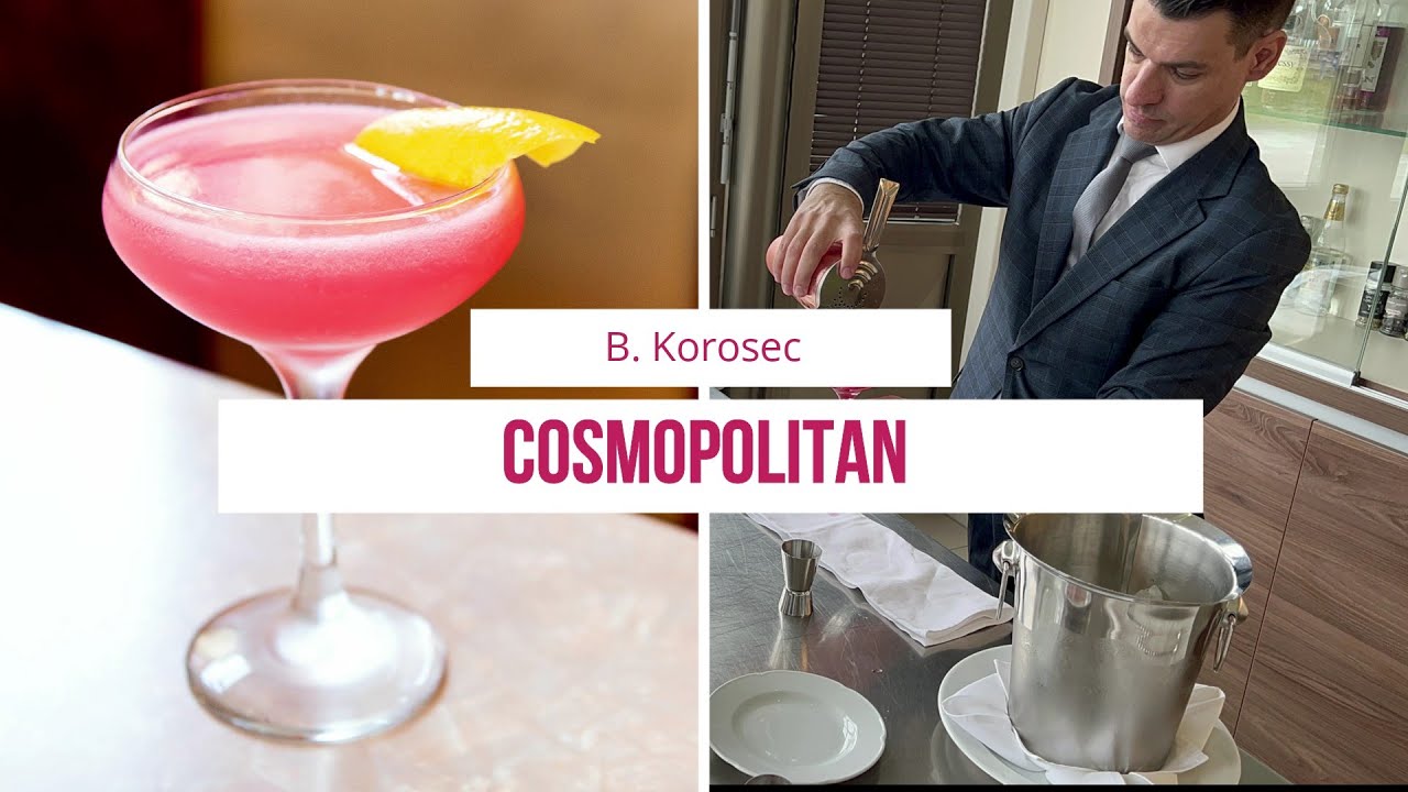 Mešanje koktajla - Cosmopolitan