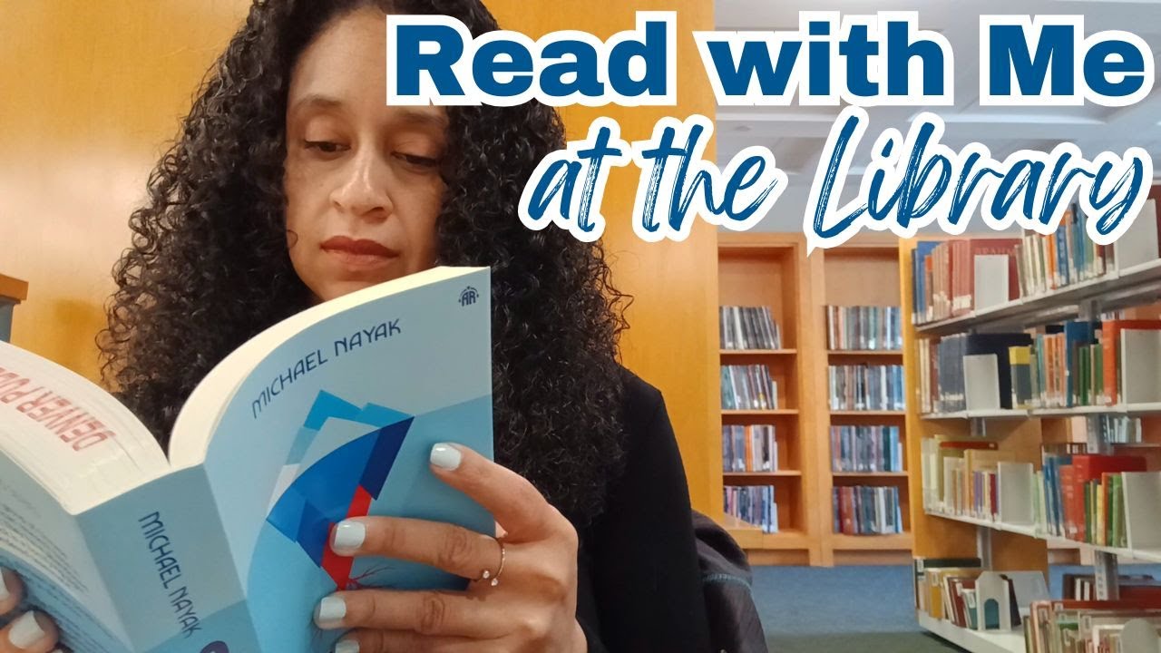Read with Me at the Library | Ambient Noise, No Music