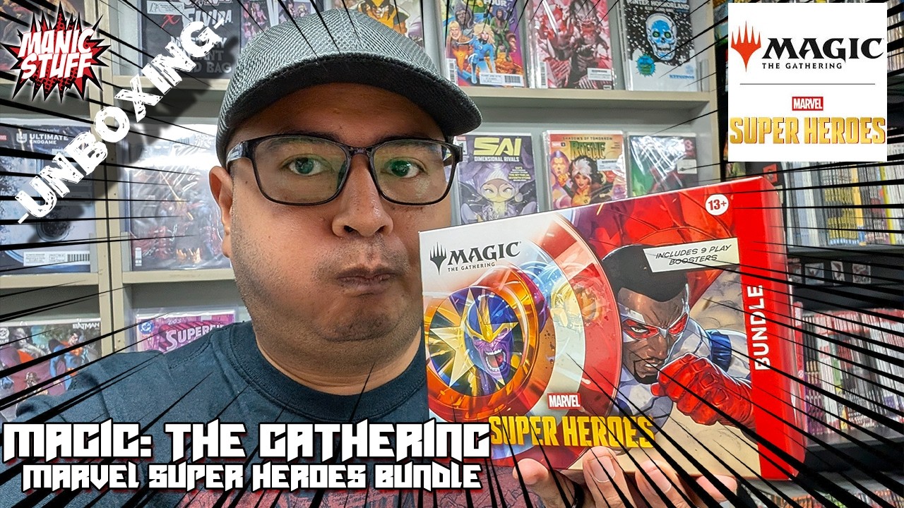 Распаковка бандла MTG &laquo;Супергерои Marvel&raquo;