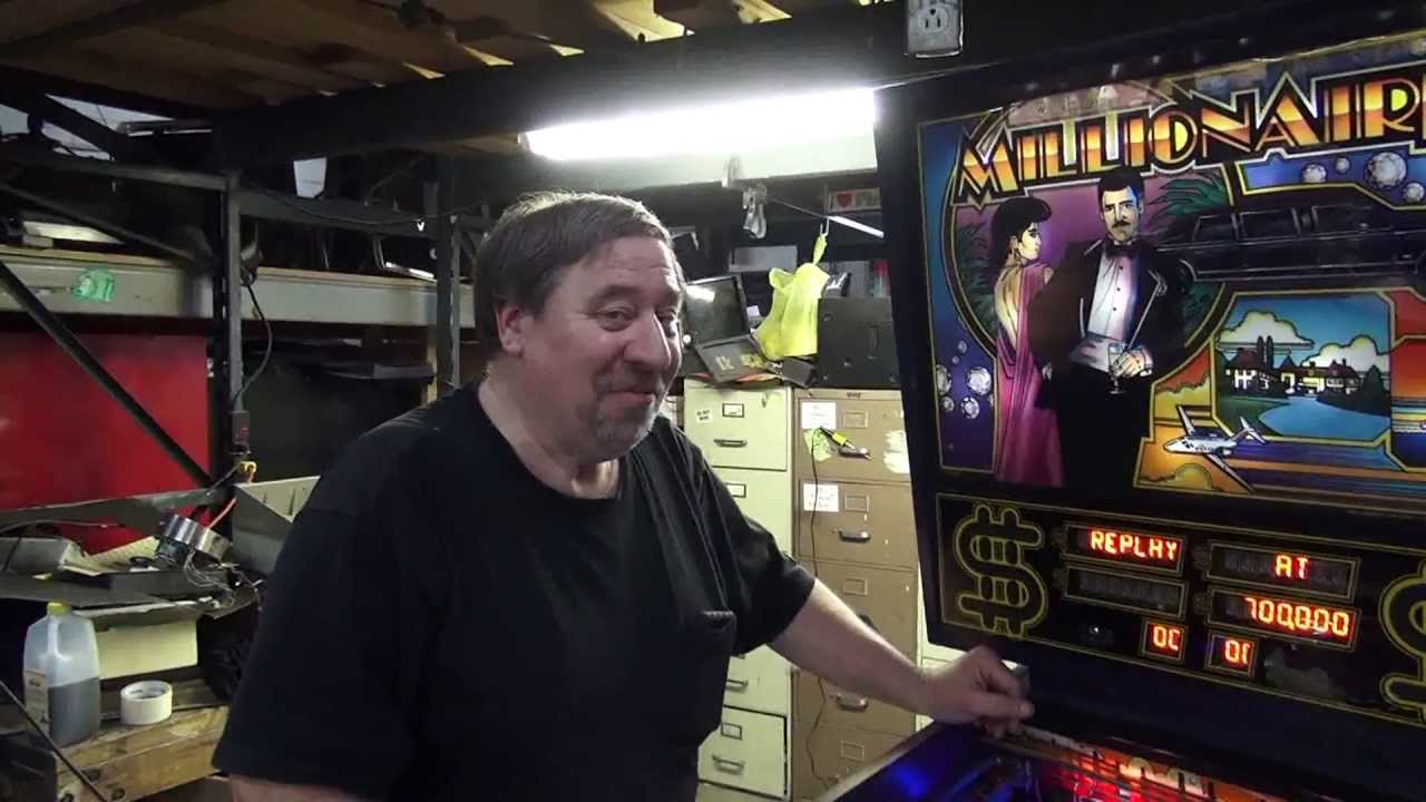 #264 Williams MILLIONAIRE Pinball Machine with Roulette Wheel TNT Amusements