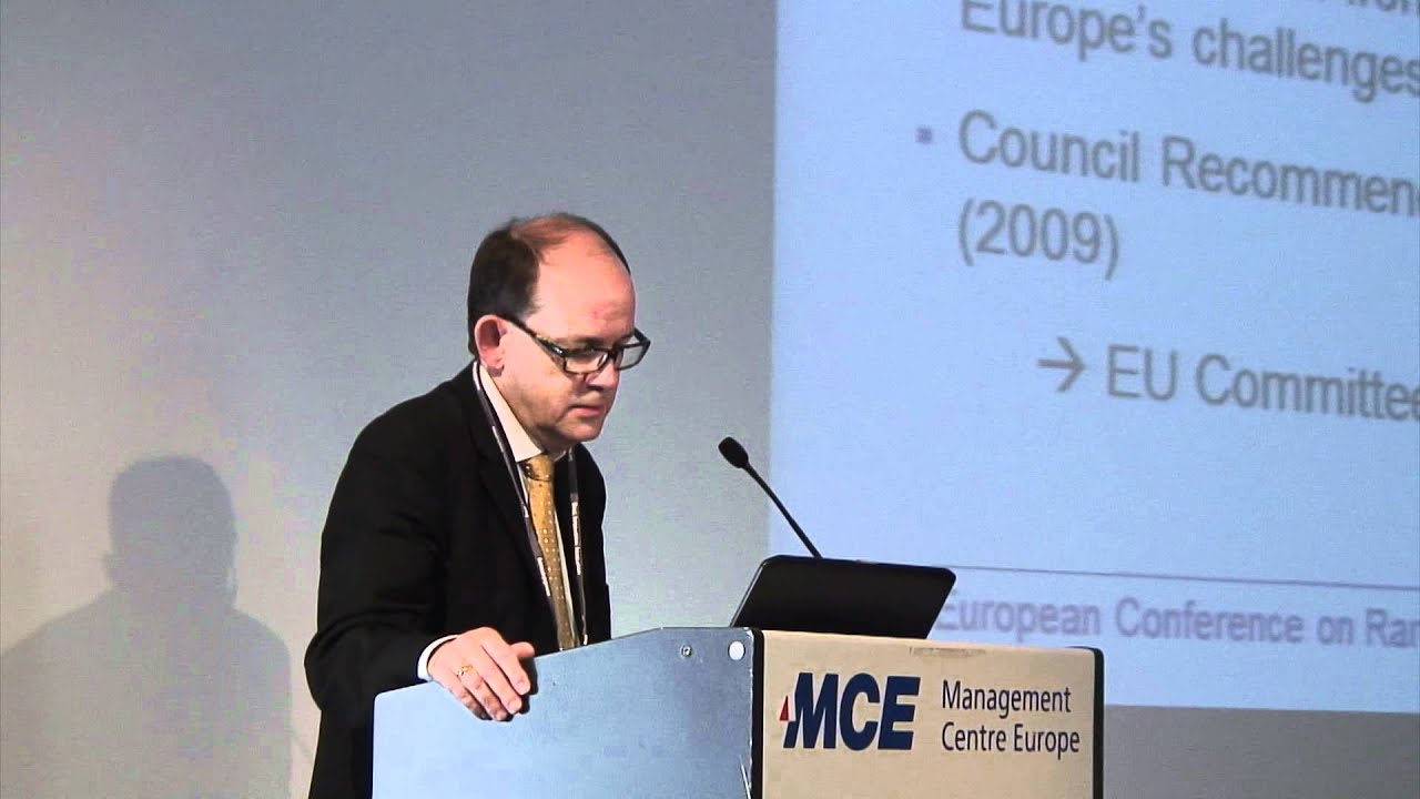 Terkel Andersen, President EURORDIS at European Conference on Rare Disease 2012