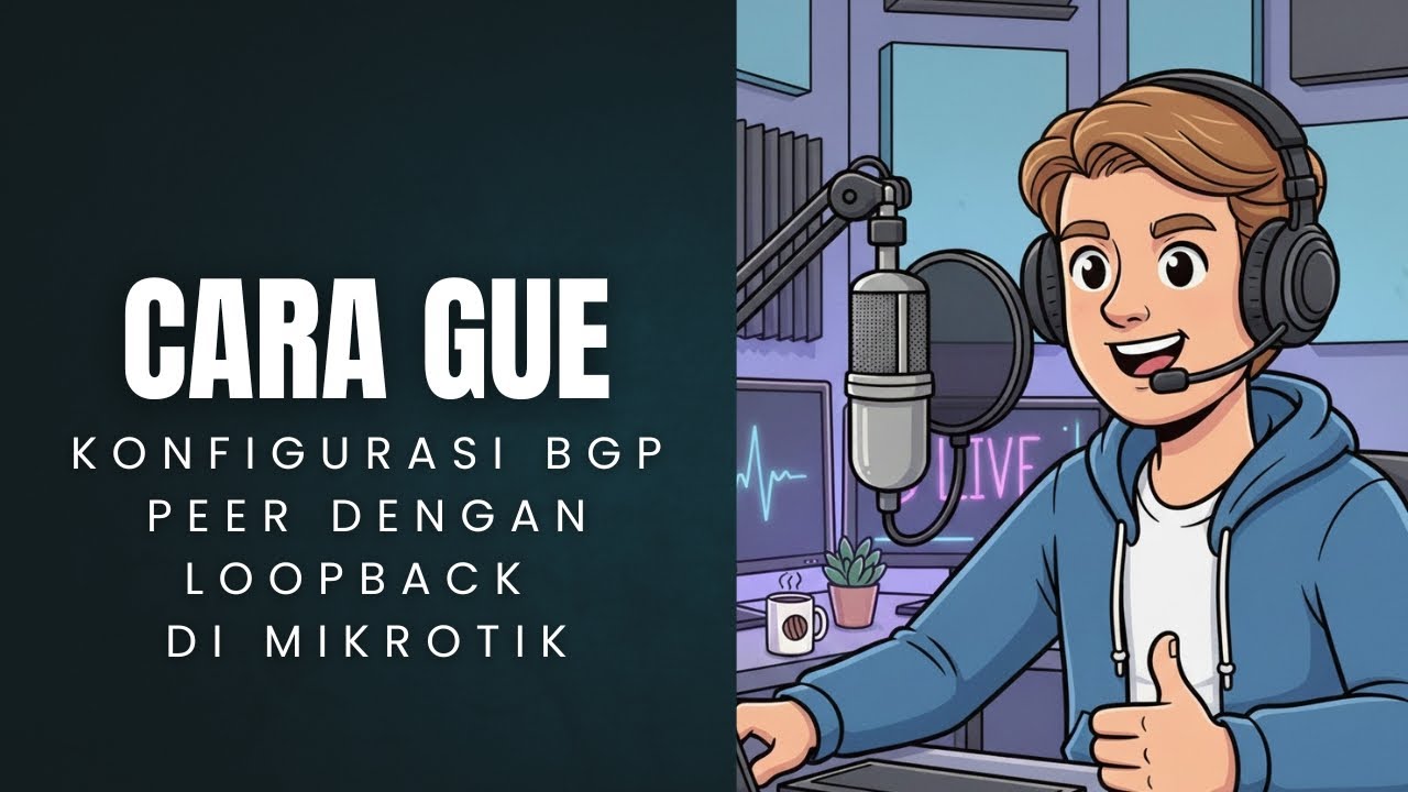 Cara Gue Konfigurasi BGP Peer Dengan Loopback Di Mikrotik 