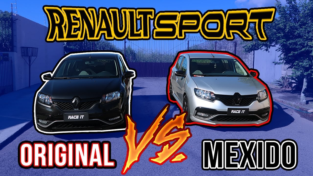 SANDERO RS MEXIDO VS ORIGINAL ZERO KM!! REVIEW Race it