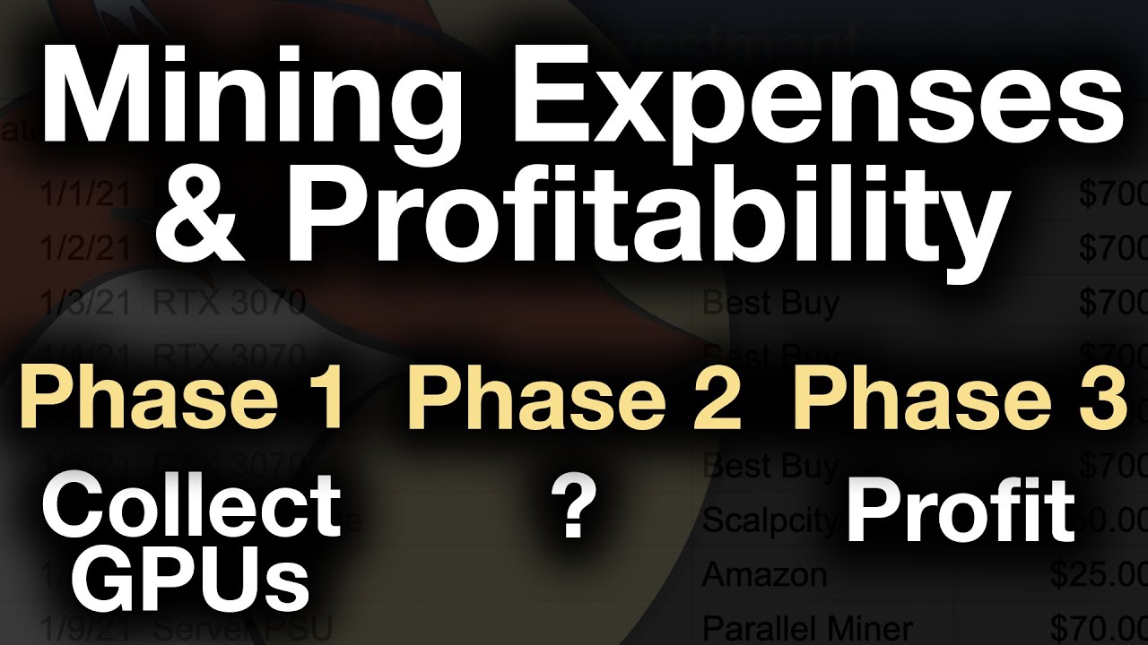 Tracking Crypto Mining Expenses & Profit
