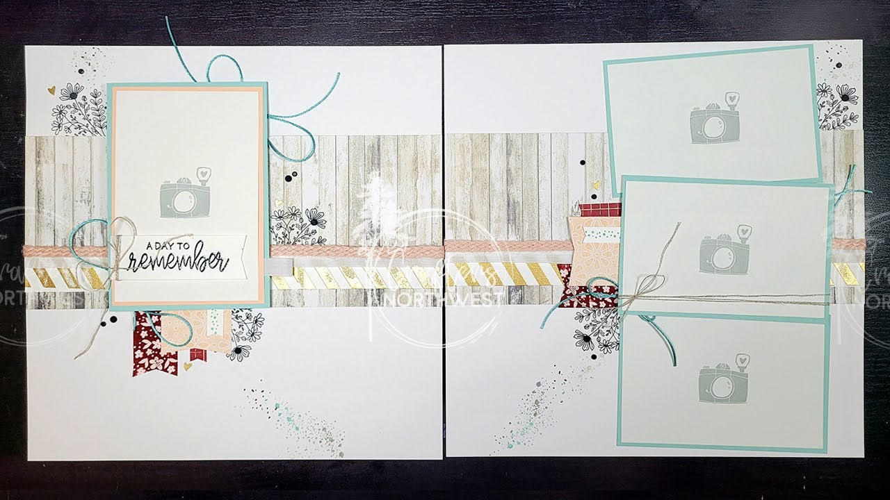 Surprise Interactive elements in a Scrapbook Page | Inspiration Collaboration July Challenge