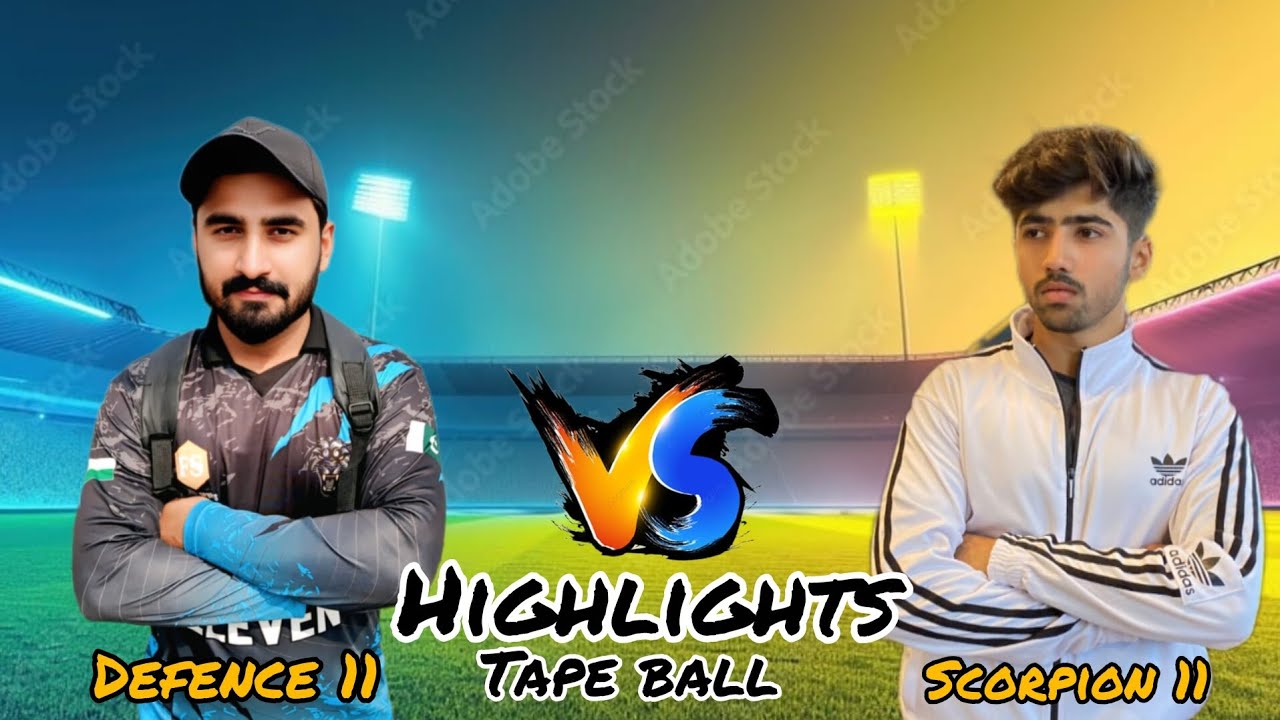 We Lost The Series | defence 11 vs scorpion 11 | Tape Ball Match Lahore 