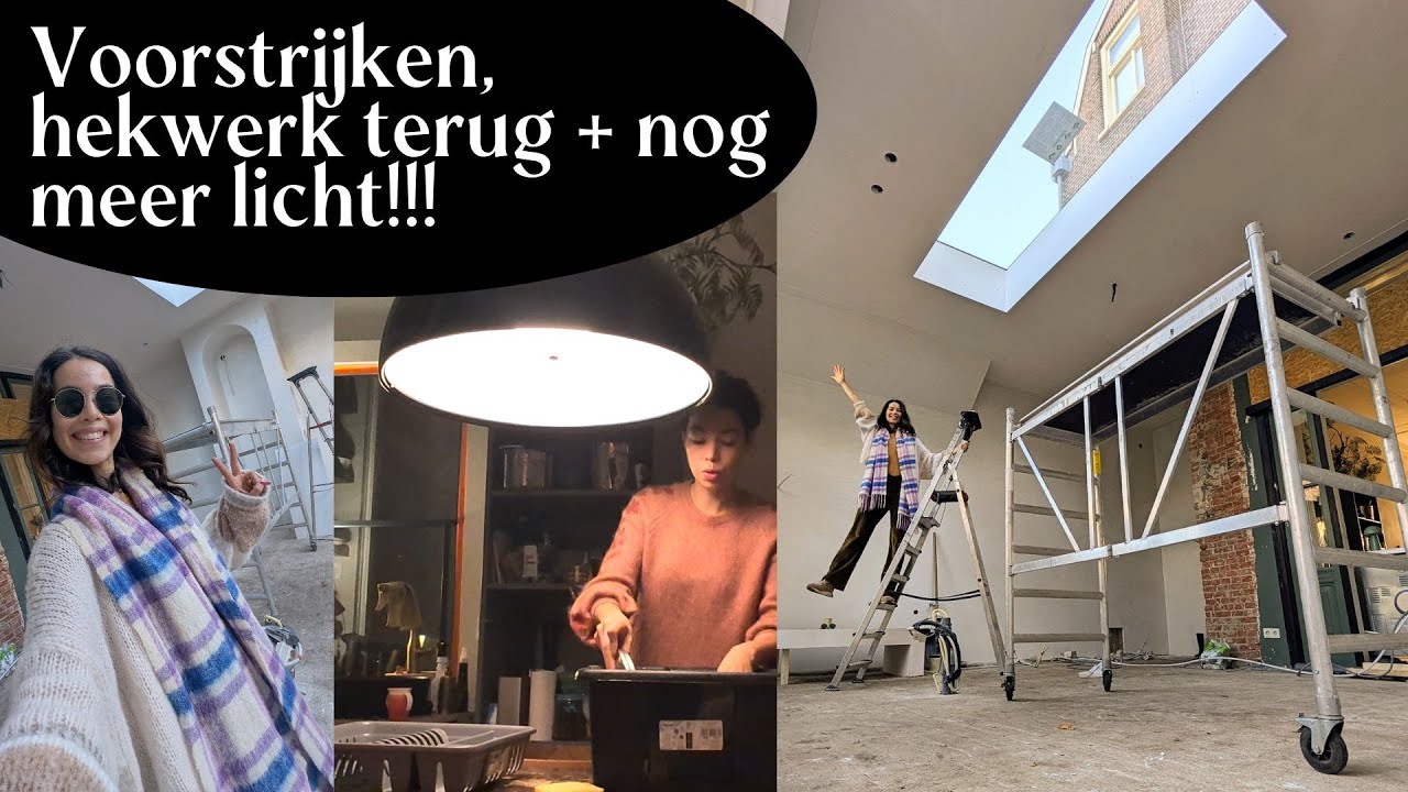 DE GROTE UITBOUW WEEK 10 | INTERIOR JUNKIE | VERBOUWVLOG