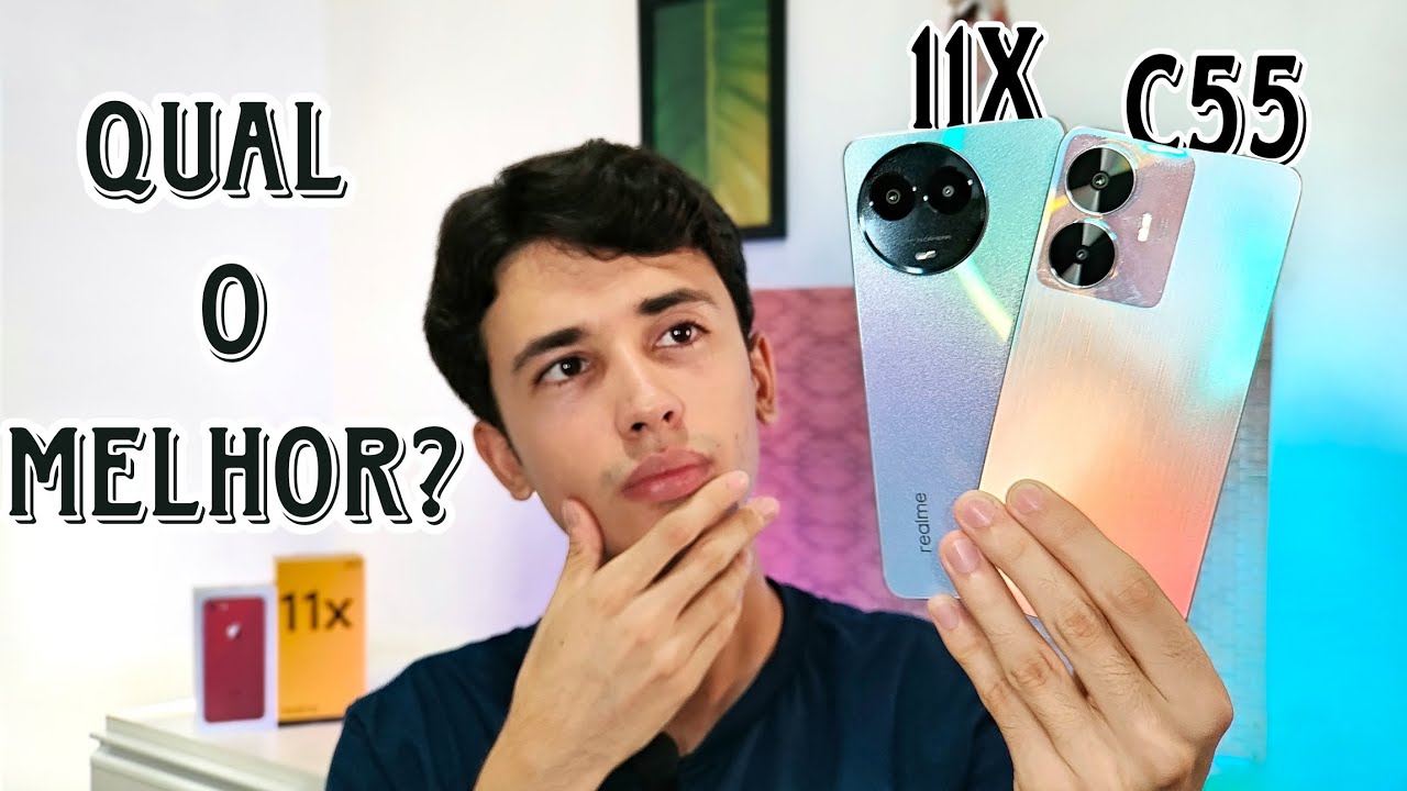 Qual é o melhor realme C55 ou realme 11x 5G ? #realme11x5g #realmec55