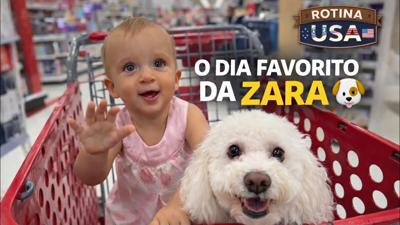 Vida Real nos EUA 🇺🇸 | Pet Shop, Aquário e Compras de Mercado