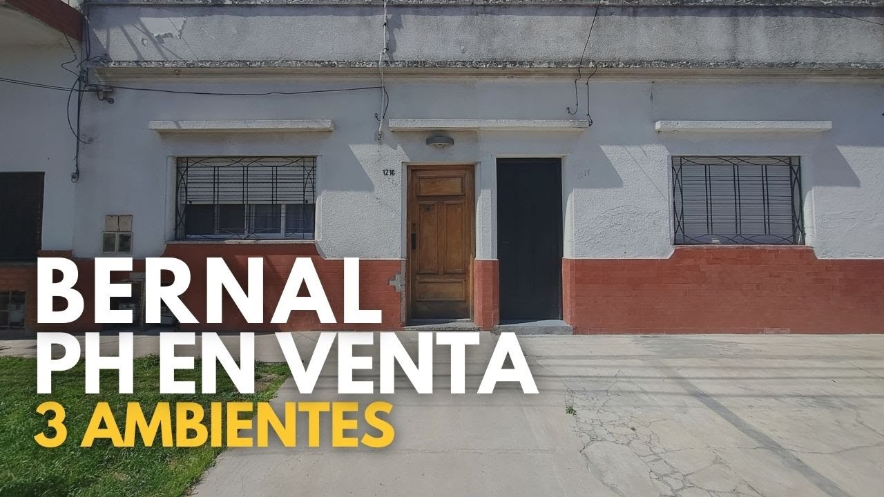 PH de 3 ambientes en venta en Bernal - Chubut 1200