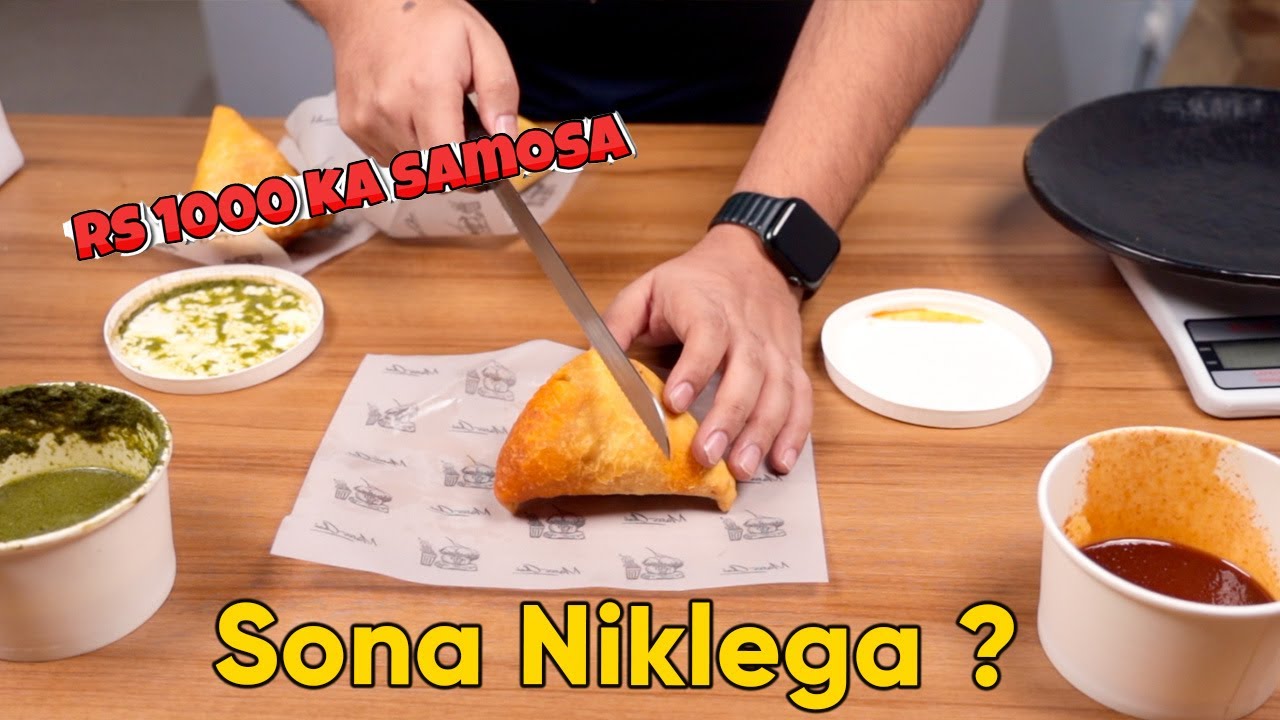 Rs 15 vs Rs 1000 Samosa | Cheap Vs Expensive