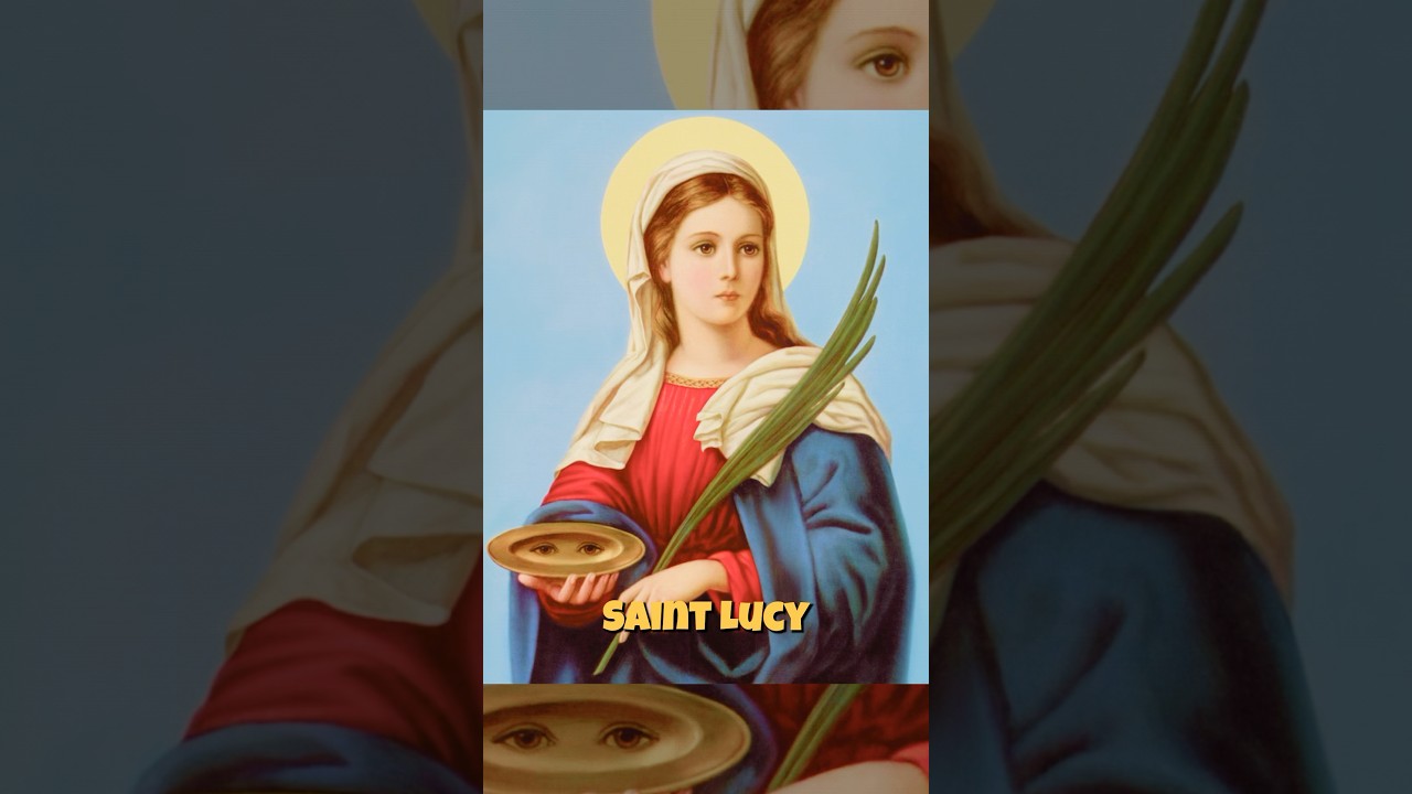 St. Lucy #santaluc&iacute;a #saintlucy #catholicsaint #saint #jesus #christianity #semanasanta #magdala