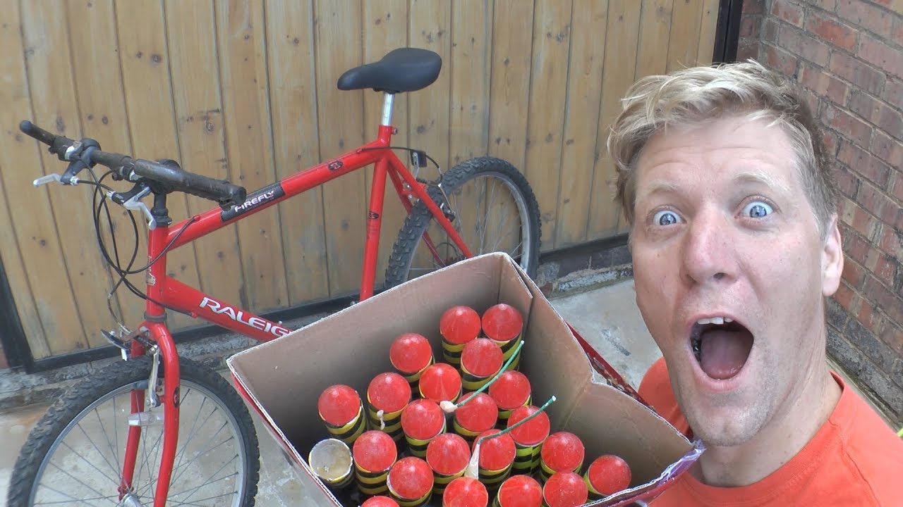 Making a 1000 ROCKET launch Bike