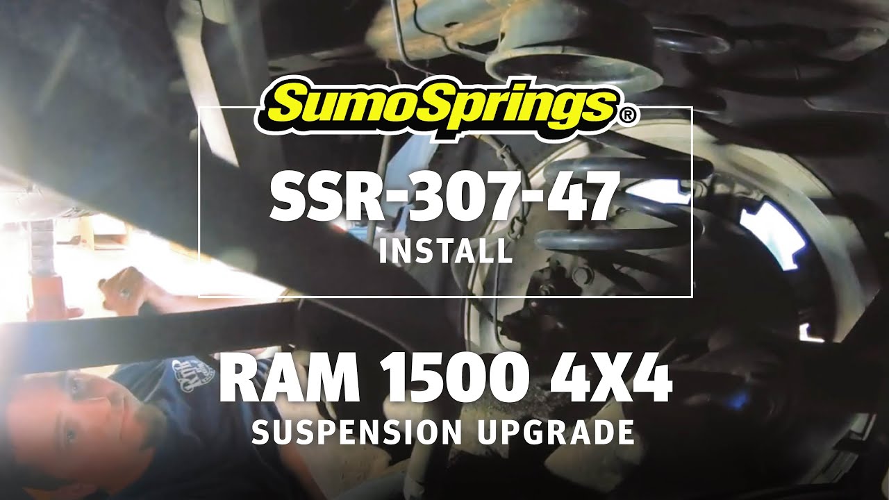 RAM 1500 4X4 I SumoSprings SSR-307-47 Установить
